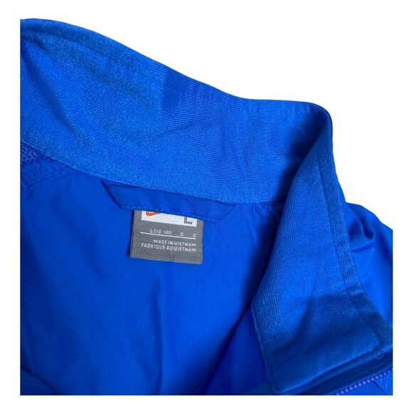 NIKE Running Blue Lightweight Activewear Windbreaker Jacket Girls Large - Picture 4 of 7